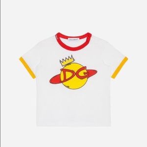 Baby D&G T-shirt with DG Disco Print